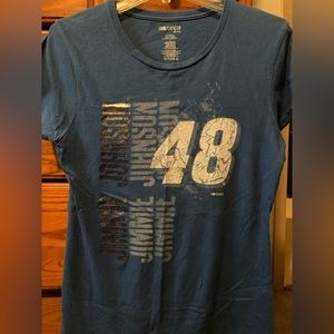 Officially Collection Item  Retired NASCAR for her Jimmie Johnson Size L Fitted